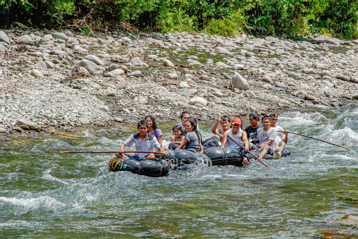How to Get Back Into Your River Tube After Falling Out